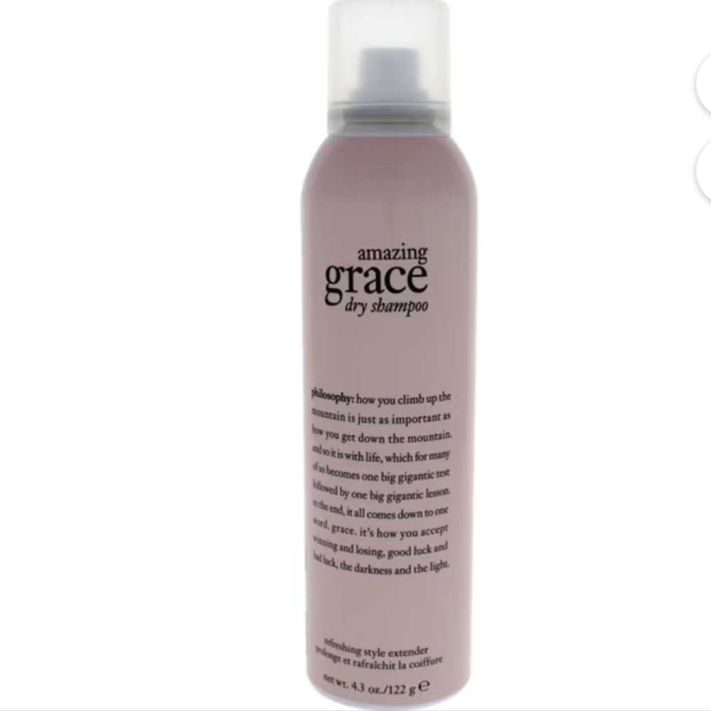 New Philosophy Amazing Grace Dry Shampoo Spray Refreshing Style Extender 4.3 Oz - Picture 6 of 6